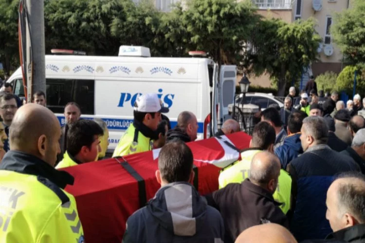 Bursa'da intihar eden polis memuru toprağa verildi