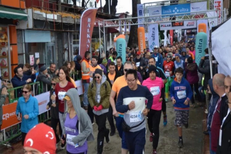 Türkiye'nin en büyük maraton yarışı İznik Ultra sona erdi
