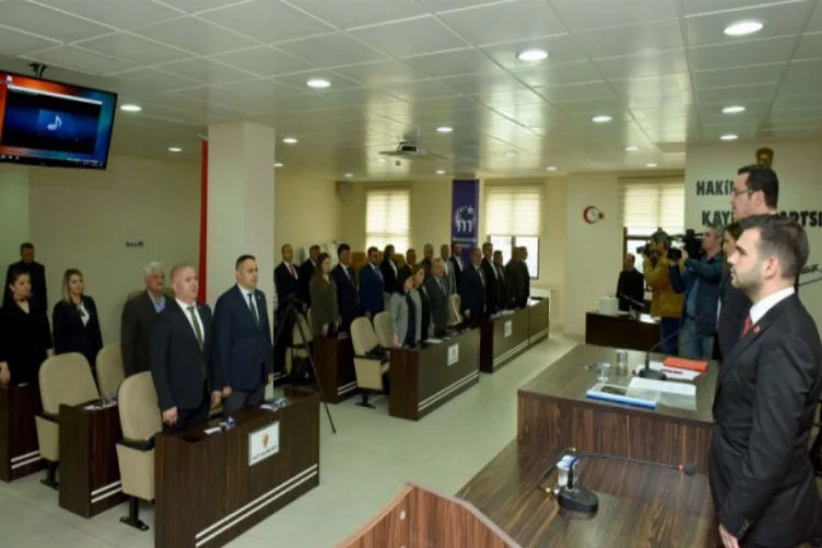 Mustafakemalpaşa'da yeni dönemin ilk meclis topantısı