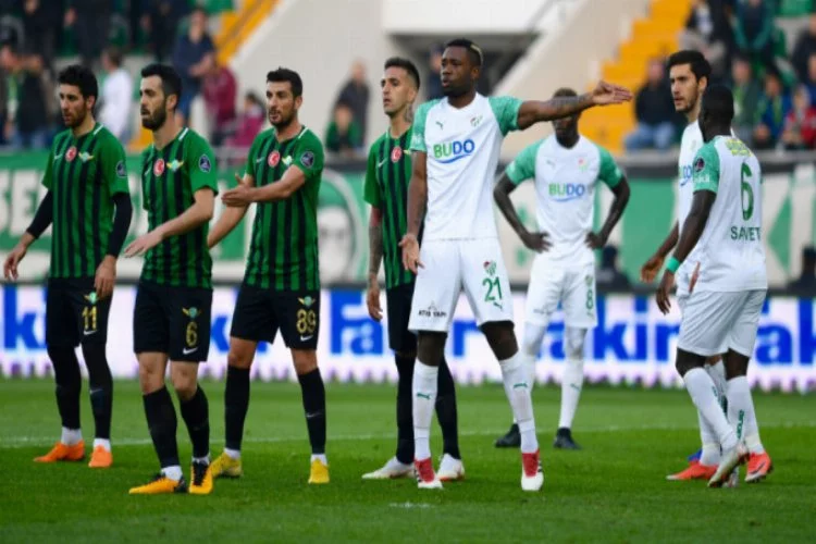 Bursaspor'dan en fazla gol Akhisarspor'a