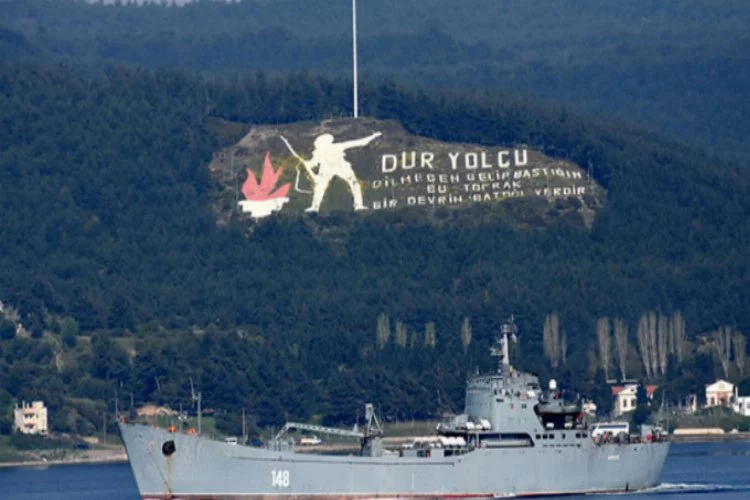 Rus savaş gemisi 'Orsk', Akdeniz'e iniyor