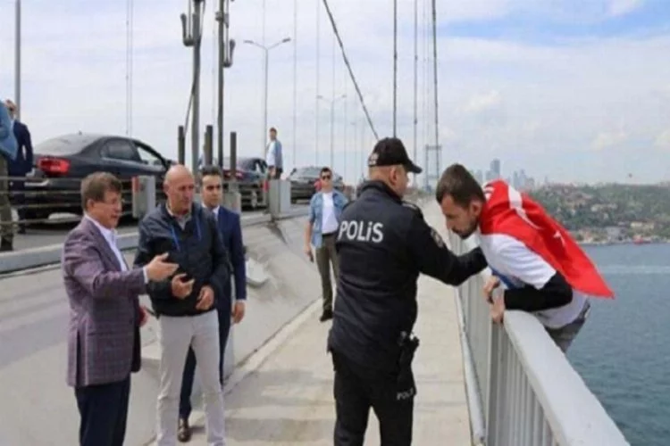 15 Temmuz Şehitler Köprüsü intihar paniği!