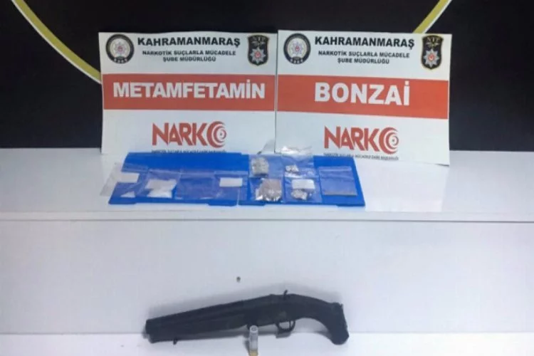 Kahramanmaraş'ta uyuşturucu operasyonu! 5 tutuklama...