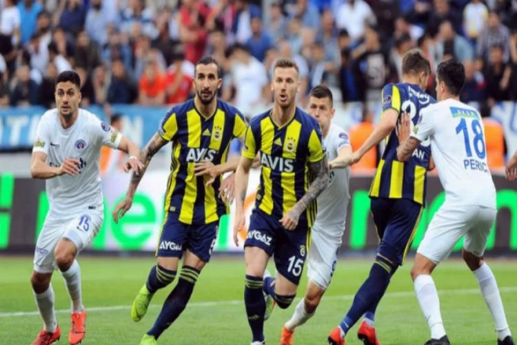 Fenerbahçe'ye 3 puan morali!