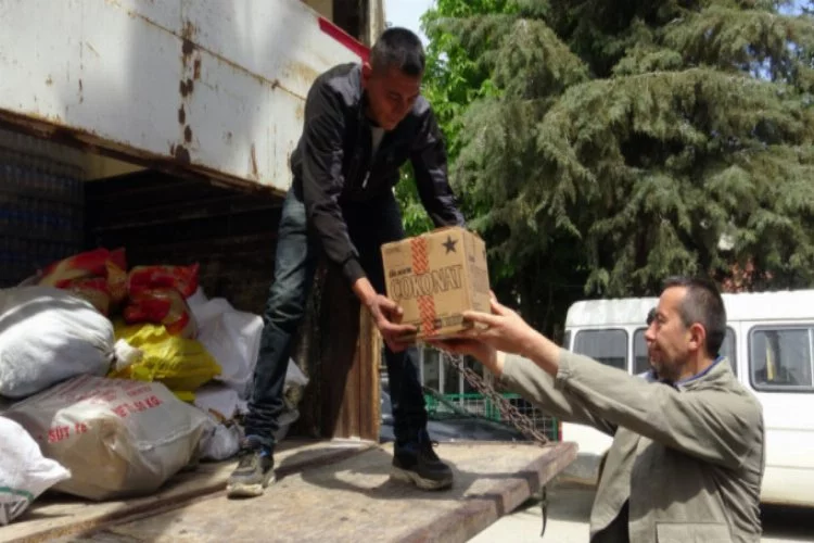 Bursa'da dağ yöresinden Afrin'e yardım eli