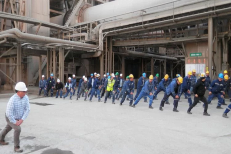 İş sağlığı ve güvenliğinde Bursa Çimento Fabrikası farkı