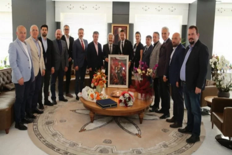 RUMELİSİAD'dan Başkan Erdem'e ziyaret