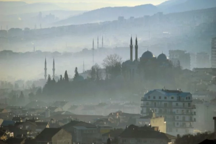 Kirli hava 52 bin ölüme neden oldu! Listede Bursa da var...