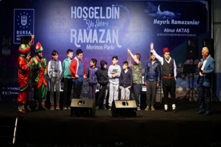 Bursa'da ramazanda renkli görüntüler