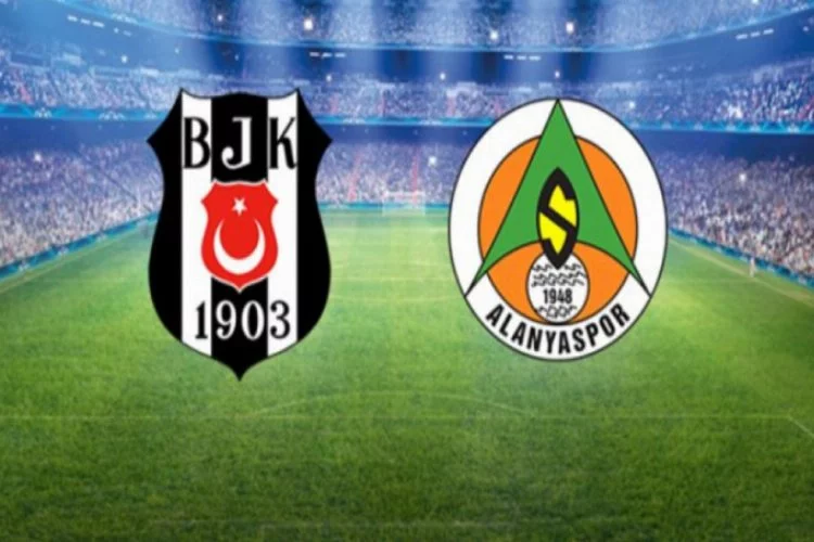 Beşiktaş, Alanyaspor'u konuk edecek! İlk 11'ler belli oldu