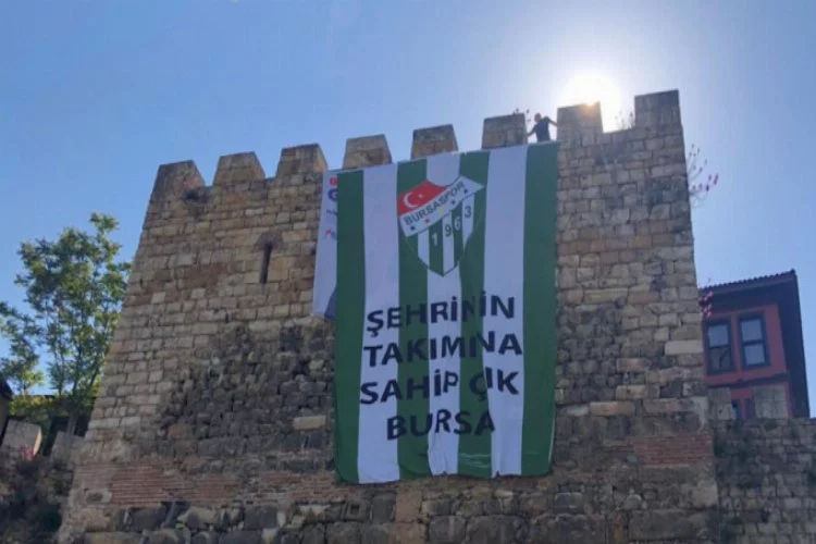 Surlara Bursaspor bayrağı