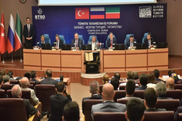 BTSO'dan Türkiye-Tataristan İş Forumu