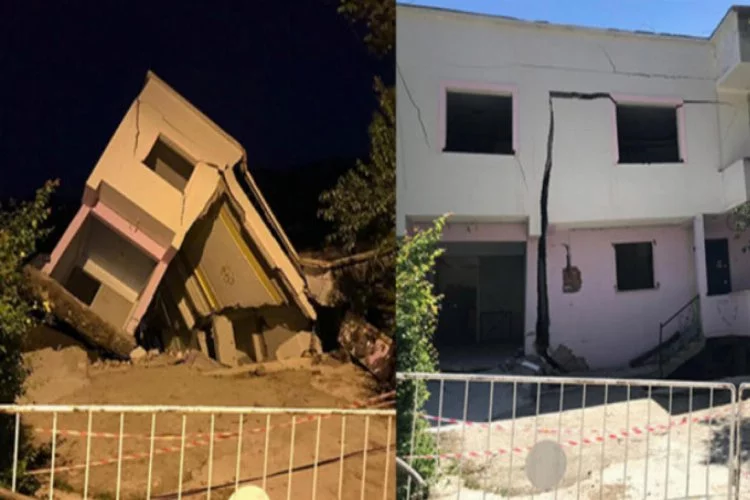 3 ev yıkıldı biri yana yattı! Korkutan gelişme...