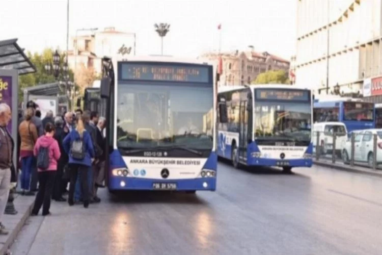 Ankara'da toplu taşıma milli bayramlarda ücretsiz!