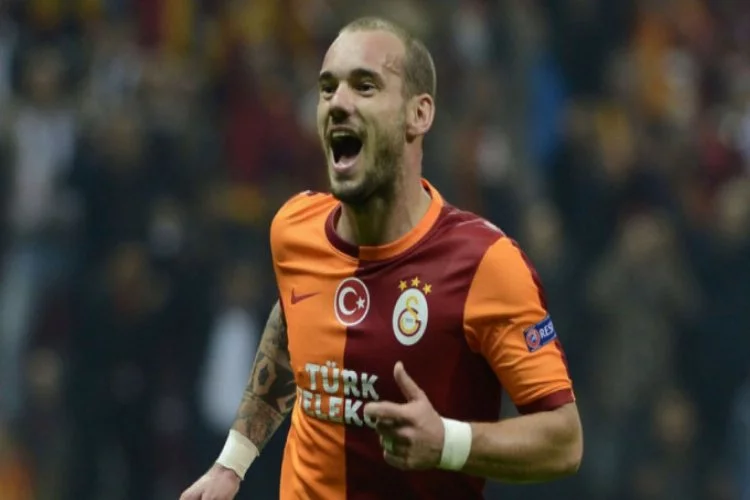 Galatasaray taraftarını heyecanlandıran Wesley Sneijder gelişmesi