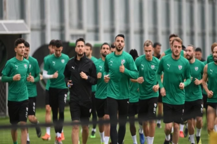 Bursaspor, Göztepe maçı hazırlıklarını sürdürdü