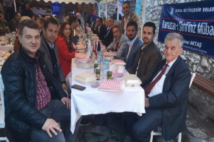 Bursa Büyükşehir Belediyesi Bosna Hersek'te iftar verdi
