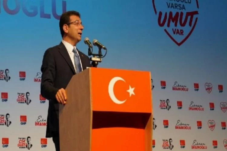 Ekrem İmamoğlu seçim kampanyasını başlattı