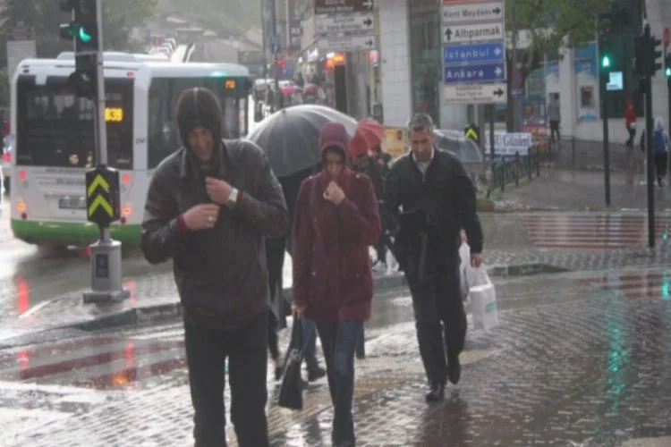 Bursa'da kuvvetli sağanak yağış bekleniyor