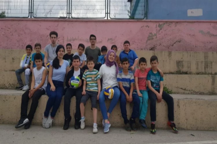 Uludağ Üniversitesi öğrencilerinden spor projesi