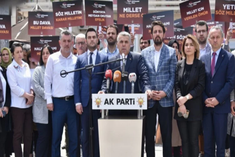 AK Parti Bursa'dan 27 Mayıs açıklaması