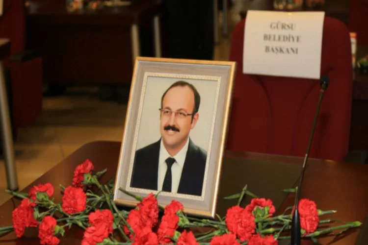 Bursa'da şehit belediye başkanı Cüneyt Yıldız yâd edildi
