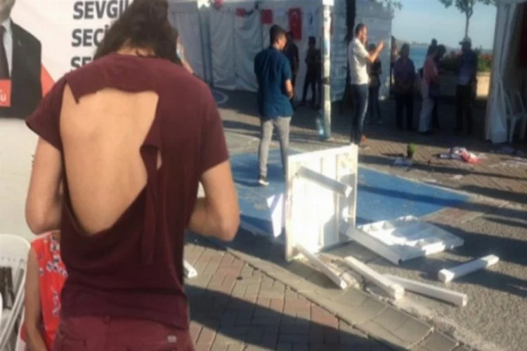 CHP'nin seçim çadırına peş peşe 2 saldırı düzenlendi