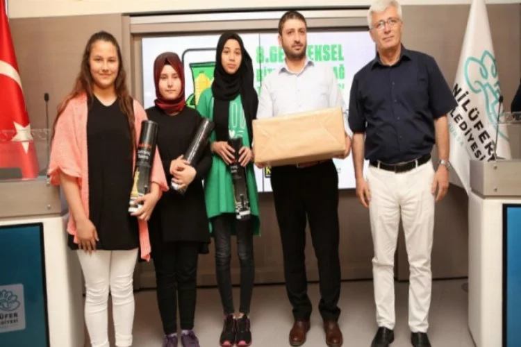 Bursa'da öğrenciler 11 milyar litre suyu kirlenmekten kurtardılar