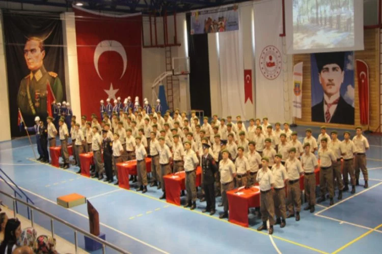 Bursa'da bedelli askerler yemin etti