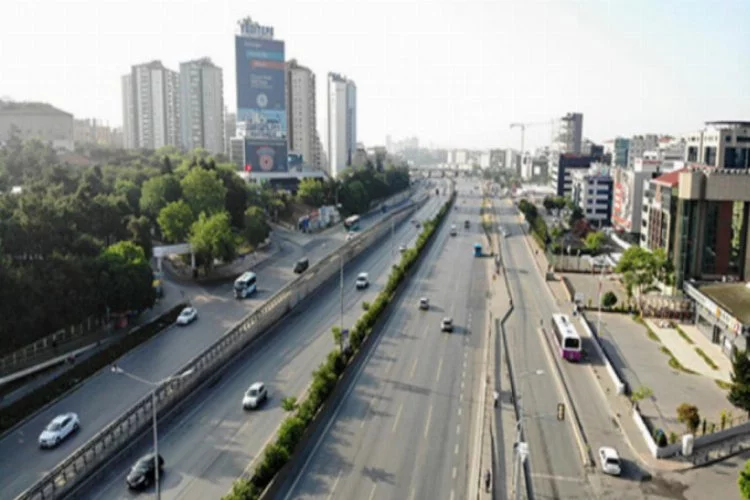İstanbul trafiğinde şaşırtan manzara