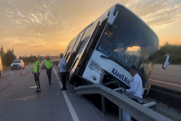 Bursa'da 40 yolcu ölümden döndü!