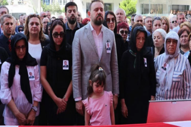 Hayatını kaybeden CHP Denizli Milletvekili Kazım Arslan için tören