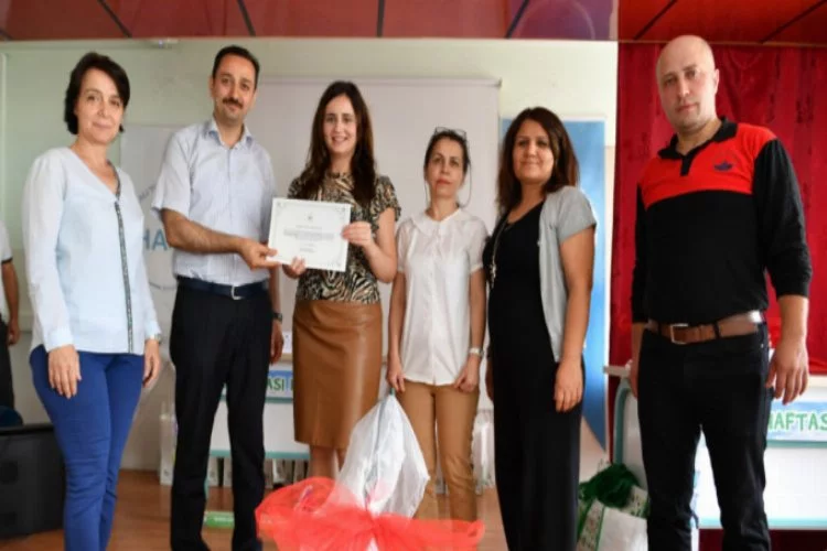 Bursa'da atık pil toplama şampiyonları belli oldu