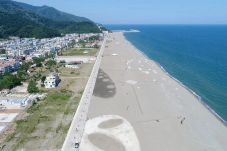 Türkiye'nin en büyüğü olacak plaj projesinde sona doğru
