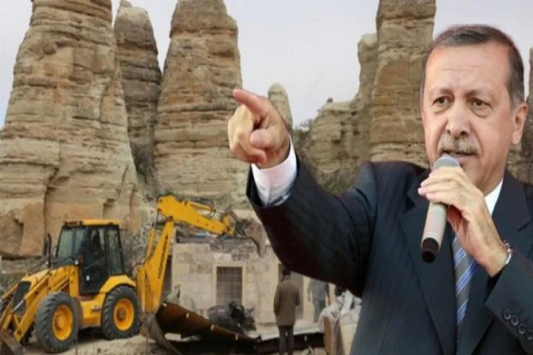 Erdoğan yıkın demişti! İşlem başladı...