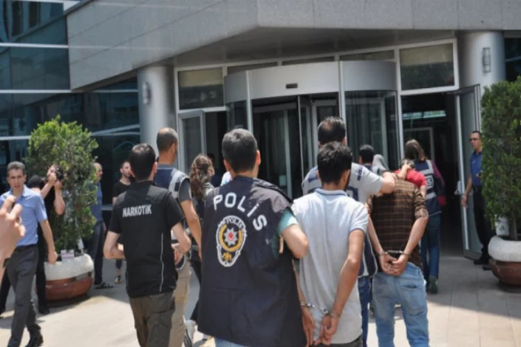 Bursa'daki 'Çekirge' operasyonunda 10 tutuklama!