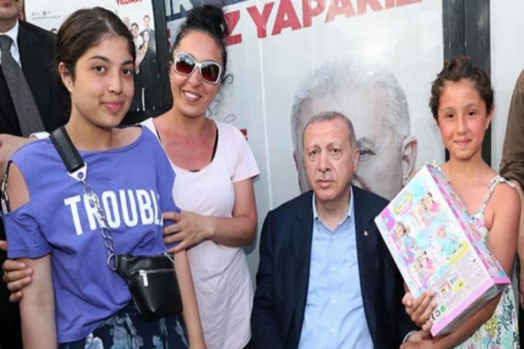 Cumhurbaşkanı Erdoğan vatandaşlarla bir araya geldi