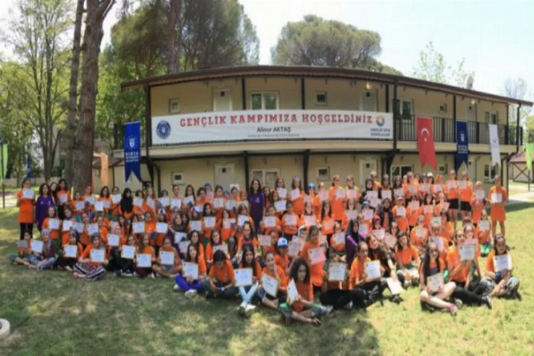 Bursa'da Gençlik kampları "start" dedi