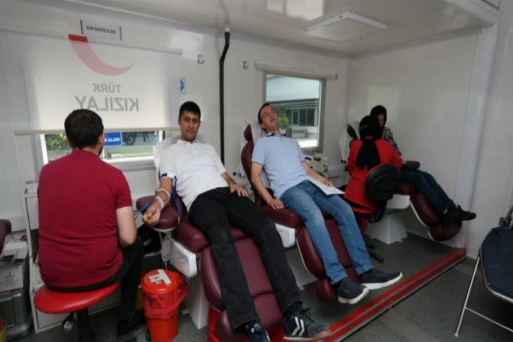 Büyükşehir'den kan bağışı