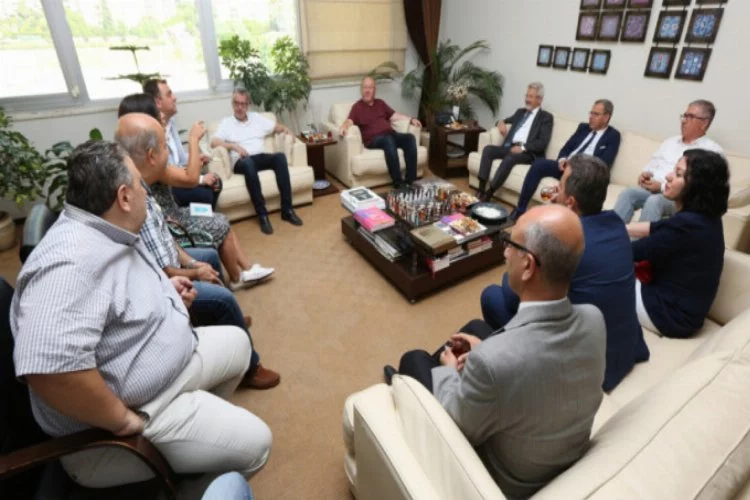 Başkan Turgay Erdem'den BGC'ye ziyaret
