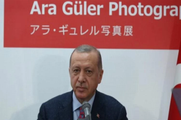 Cumhurbaşkanı Erdoğan, Japonya'da Ara Güler Sergisi'ni açtı