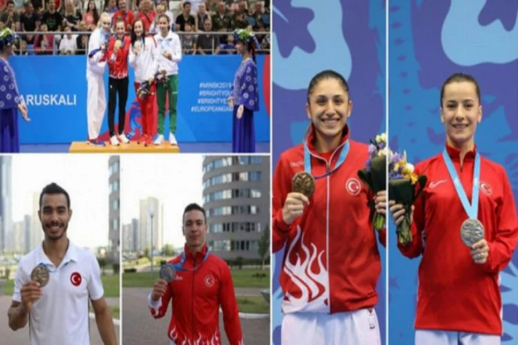 Türkiye'den 2019 Avrupa Oyunları'nda 15 madalya
