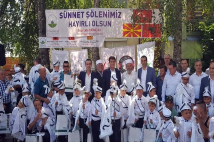 Osmangazi'den Makedonya'da geleneksel sünnet şöleni