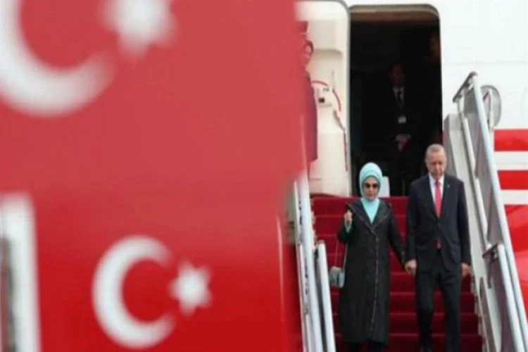 Erdoğan, Çin'de resmi törenle karşılandı