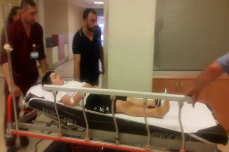 Bursa'da 10 yaşındaki çocuk kazada ölümden döndü...
