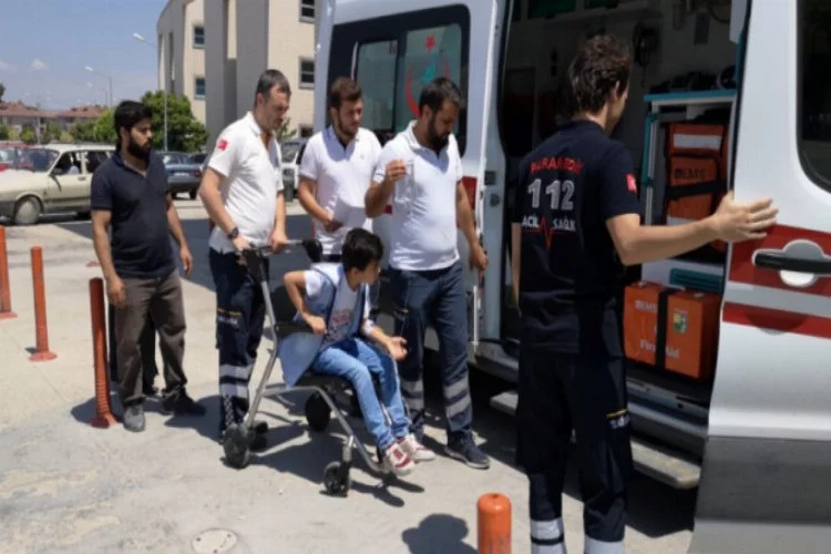 Bursa'da pil yutan çocuk hastanelik oldu!
