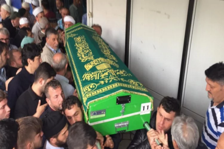 Bursa'da elektrik akımına kapılarak ölen işçiye son veda