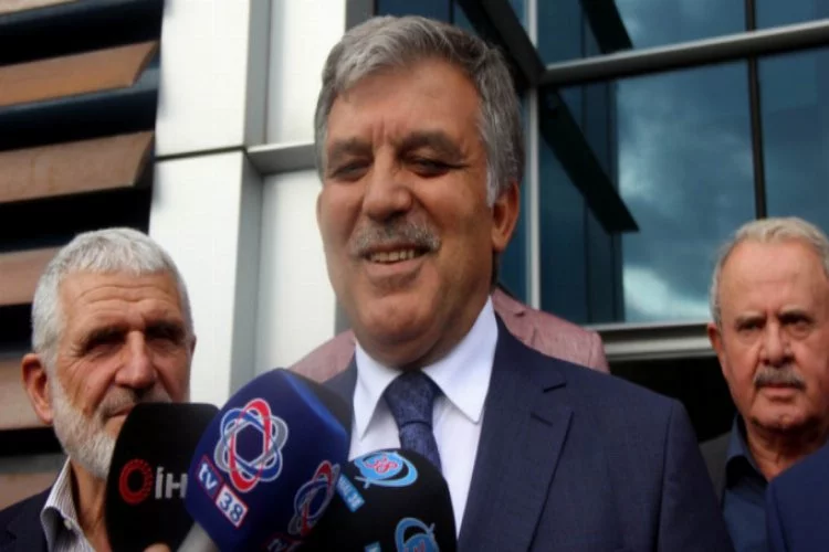 Abdullah Gül'den yeni parti sorusuna cevap yok