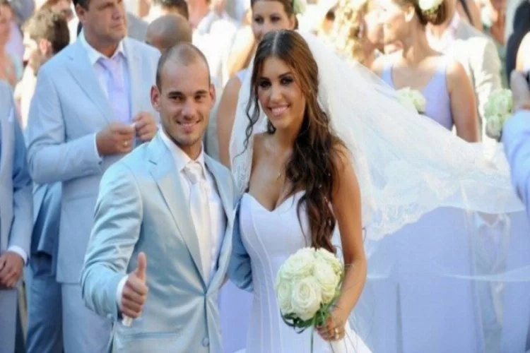Sneijder-Yolanthe çifti boşanıyor! Tazminat dudak uçuklattı...