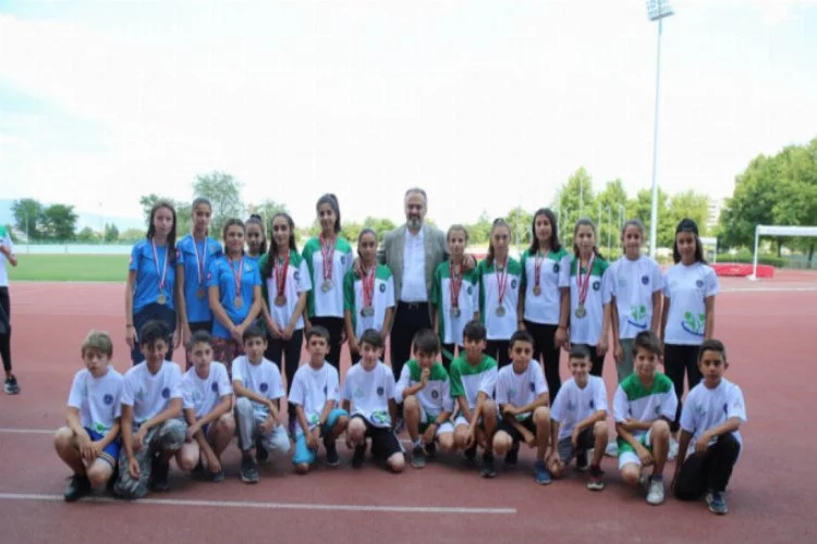 Genç sporcular Bursa'nın gururu